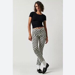 Free People Mother Insider Ankle fray jeans